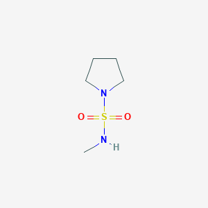 molecular formula C5H12N2O2S B12858204 n-Methylpyrrolidine-1-sulfonamide 