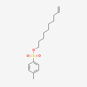 molecular formula C17H26O3S B12858216 Dec-9-en-1-yl 4-methylbenzenesulfonate 