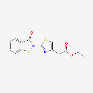 molecular formula C14H12N2O3S2 B12858318 SID 24785302 CAS No. 378197-09-2