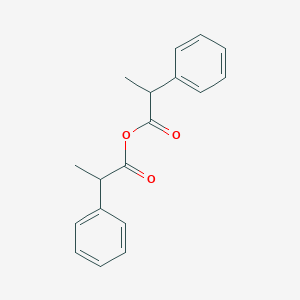 molecular formula C18H18O3 B12858446 2-Phenylpropionic anhydride 