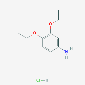 molecular formula C10H16ClNO2 B1285845 3,4-Diethoxyaniline hydrochloride CAS No. 4956-84-7