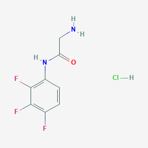 2-amino-N-(2,3,4-trifluorophenyl)acetamide hydrochloride
