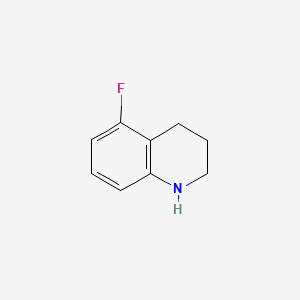molecular formula C9H10FN B1285870 5-Fluoro-1,2,3,4-tetrahydroquinoline CAS No. 345264-61-1
