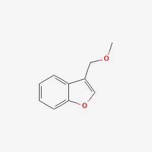 molecular formula C10H10O2 B12858755 3-(Methoxymethyl)benzofuran 