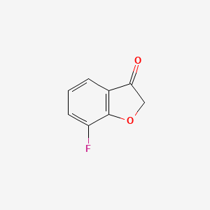 molecular formula C8H5FO2 B1285881 7-Fluorobenzofuran-3(2H)-one CAS No. 939759-27-0
