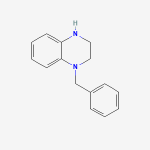 molecular formula C15H16N2 B1285884 1-Benzyl-1,2,3,4-tetrahydroquinoxaline CAS No. 2602-45-1