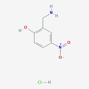 2-(Aminomethyl)-4-nitrophenol hydrochloride