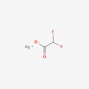 molecular formula C2HAgF2O2 B12859004 Silver difluoroacetate CAS No. 383-88-0