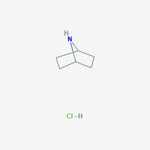molecular formula C6H12ClN B1285943 7-Azabicyclo[2.2.1]heptane hydrochloride CAS No. 27514-07-4