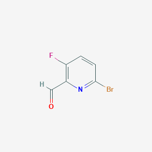 6-Bromo-3-fluoropyridine-2-carbaldehyde