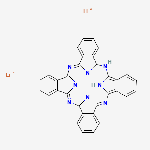 molecular formula C32H18Li2N8 B12860195 Dilithiumphthalocyanine 
