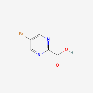 molecular formula C5H3BrN2O2 B1286037 5-Bromopyrimidine-2-carboxylic acid CAS No. 37131-87-6