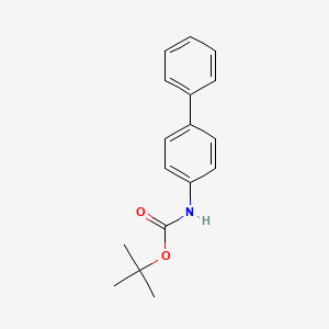 molecular formula C17H19NO2 B12860461 tert-Butyl [1,1'-biphenyl]-4-ylcarbamate 