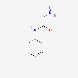 molecular formula C9H12N2O B1286089 2-amino-N-(4-methylphenyl)acetamide CAS No. 64642-18-8
