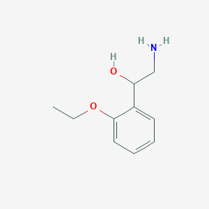 molecular formula C10H15NO2 B1286139 2-Amino-1-(2-ethoxyphenyl)ethanol 