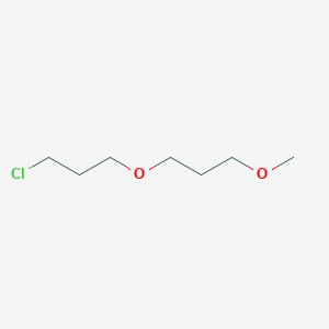 molecular formula C7H15ClO2 B12861546 1-Chloro-3-(3-methoxypropoxy)propane 