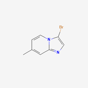 molecular formula C8H7BrN2 B1286194 3-Bromo-7-methylimidazo[1,2-A]pyridine CAS No. 56051-32-2