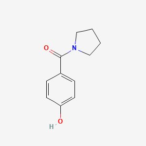 (4-Hydroxyphenyl)(pyrrolidin-1-yl)methanone