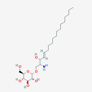 molecular formula C₂₄H₄₇NO₇ B128621 Glucopsychosine CAS No. 52050-17-6