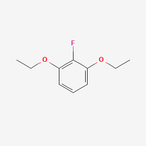 molecular formula C10H13FO2 B12862182 2,6-Diethoxyfluorobenzene 