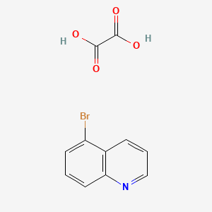 molecular formula C11H8BrNO4 B1286277 5-Bromoquinoline oxalate CAS No. 110335-37-0