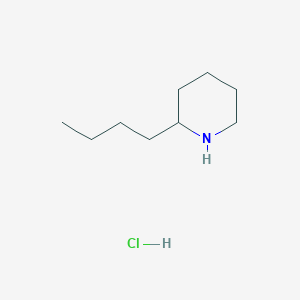 molecular formula C9H20ClN B1286278 2-Butylpiperidine, HCl CAS No. 72939-23-2