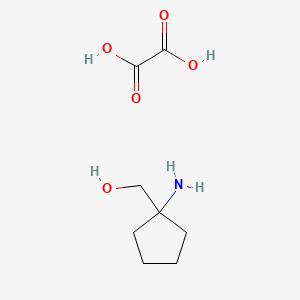 molecular formula C8H15NO5 B1286307 (1-Aminocyclopentyl)methanol oxalate CAS No. 1177354-53-8
