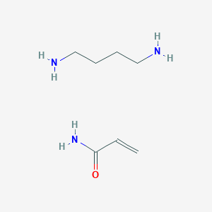 molecular formula C7H17N3O B128631 Polyacrylamide-butylamine polymer CAS No. 148832-08-0