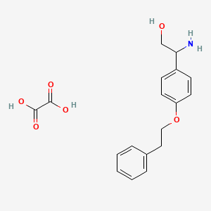 2-Amino-2-[4-(2-phenylethoxy)phenyl]ethanol oxalate