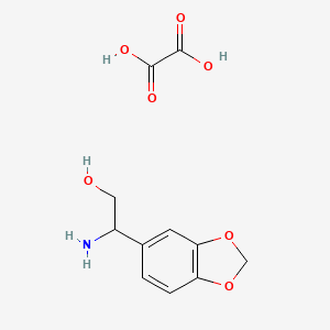 2-Amino-2-(1,3-benzodioxol-5-YL)ethanol oxalate