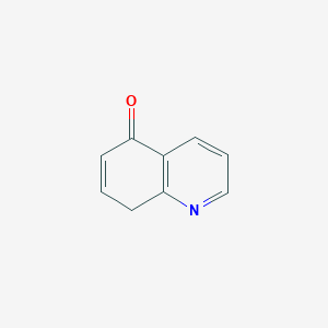 molecular formula C9H7NO B12863242 Quinolin-5(8H)-one CAS No. 749842-56-6