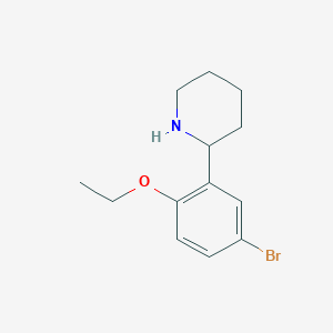 2-(5-Bromo-2-ethoxyphenyl)piperidine