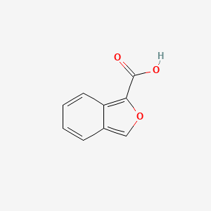 molecular formula C9H6O3 B12863402 Isobenzofuran-1-carboxylic acid 