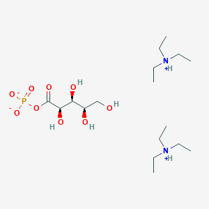 molecular formula C17H41N2O9P B12863641 D-Xylose-1-phosphate triethylammonium salt 