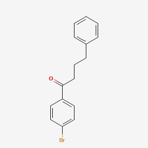 molecular formula C16H15BrO B1286371 4'-溴-4-苯基丁酰苯酮 CAS No. 111826-07-4