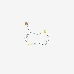 molecular formula C6H3BrS2 B1286399 3-Bromothieno[3,2-b]thiophene CAS No. 25121-83-9