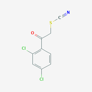 2-(2,4-Dichlorophenyl)-2-oxoethyl thiocyanate