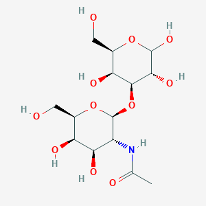 molecular formula C14H25NO11 B12864338 beta-D-GalNAc-(1->3)-D-Gal 