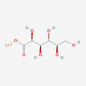 molecular formula C6H11LiO7 B12864366 D-Altronic acid lithium salt 