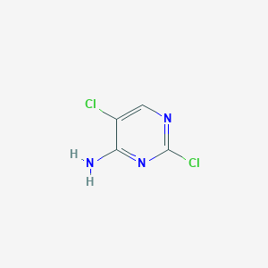 molecular formula C4H3Cl2N3 B1286458 2,5-Dichloropyrimidin-4-amine CAS No. 89180-51-8