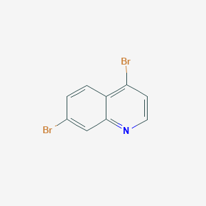 molecular formula C9H5Br2N B1286496 4,7-Dibromoquinoline CAS No. 700871-88-1