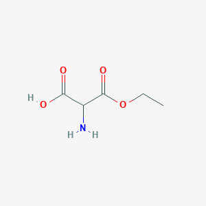 molecular formula C5H9NO4 B12865006 2-Amino-3-ethoxy-3-oxopropanoic acid 