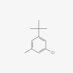 molecular formula C11H15Cl B1286509 3-T-Butyl-5-chlorotoluene CAS No. 61468-39-1