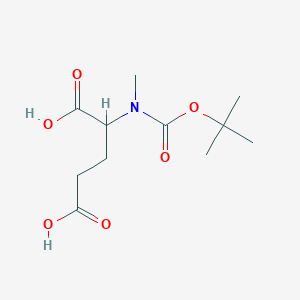 molecular formula C11H19NO6 B1286515 Boc-N-Me-Glu-OH CAS No. 2044709-99-9