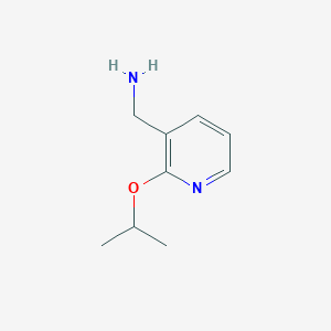 molecular formula C9H14N2O B1286565 [2-(Propan-2-yloxy)pyridin-3-yl]methanamine CAS No. 851773-48-3