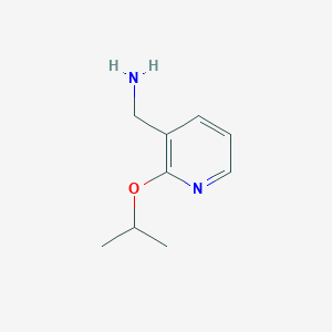 B1286565 [2-(Propan-2-yloxy)pyridin-3-yl]methanamine CAS No. 851773-48-3