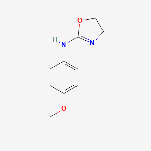 molecular formula C11H14N2O2 B12865681 N-(4-Ethoxyphenyl)-4,5-dihydrooxazol-2-amine 