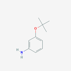 molecular formula C10H15NO B1286603 3-(tert-Butoxy)aniline CAS No. 1123169-58-3