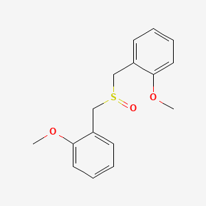 molecular formula C16H18O3S B12866085 2-Methoxyphenylmethylsulfoxide 