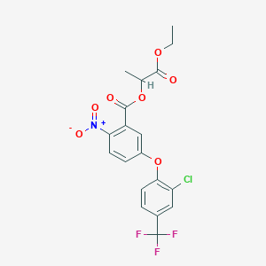 molecular formula C19H15ClF3NO7 B128664 Lactofen CAS No. 77501-63-4